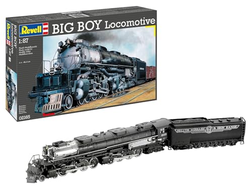 Немецкий Revell 1/87 Паровоз BIG BOY 02165 Пластиковая модель