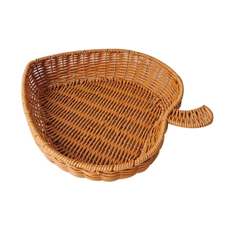 Woven Bread Baskets Fruit Baskets Storage Baskets Vegetable Baskets Snacks Storage Baskets for Vegetables and Snacks