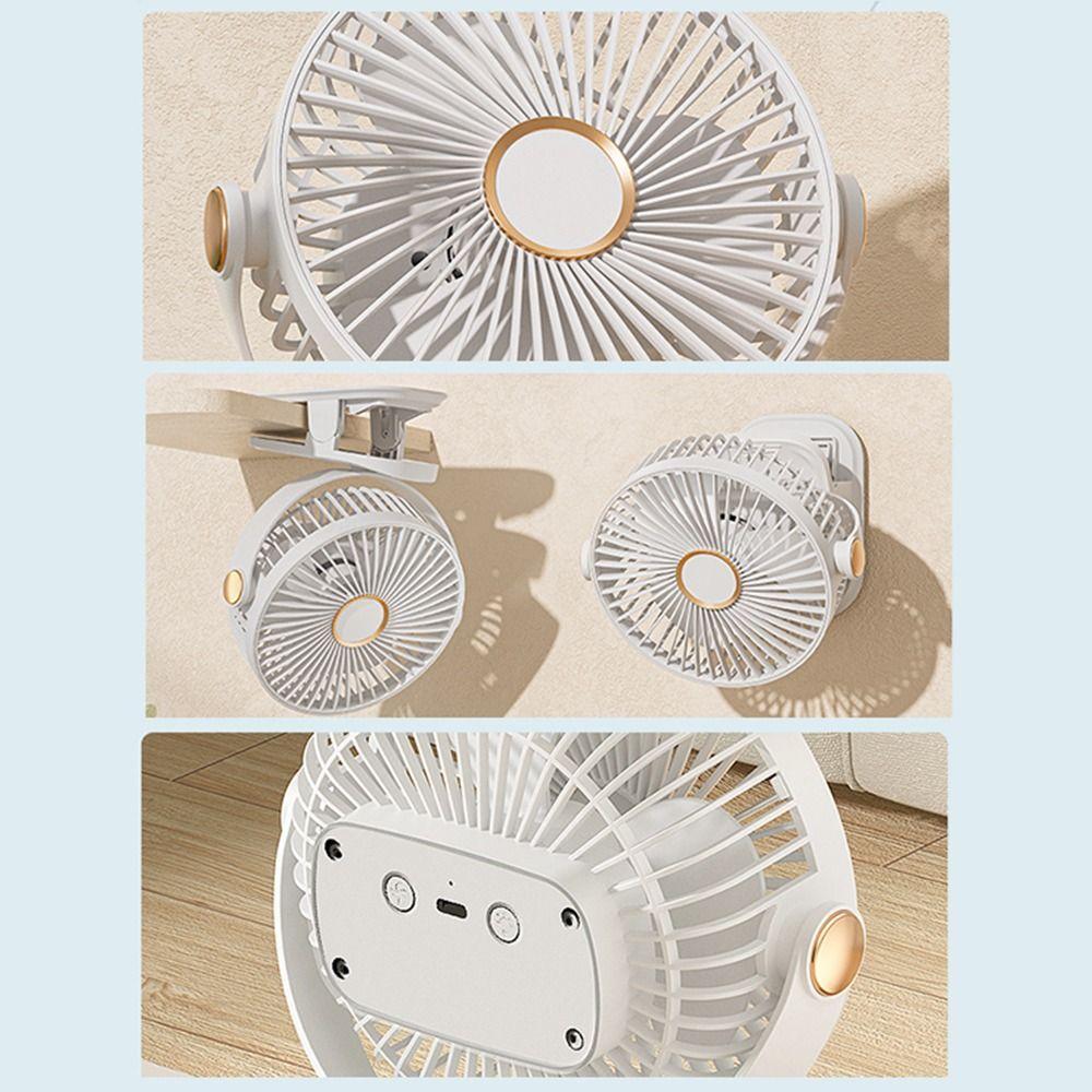 Creative Personal Table Fan 4 in 1 Table Cooling Clip Fan Easy To Carry Small Desk Fan  Desktop