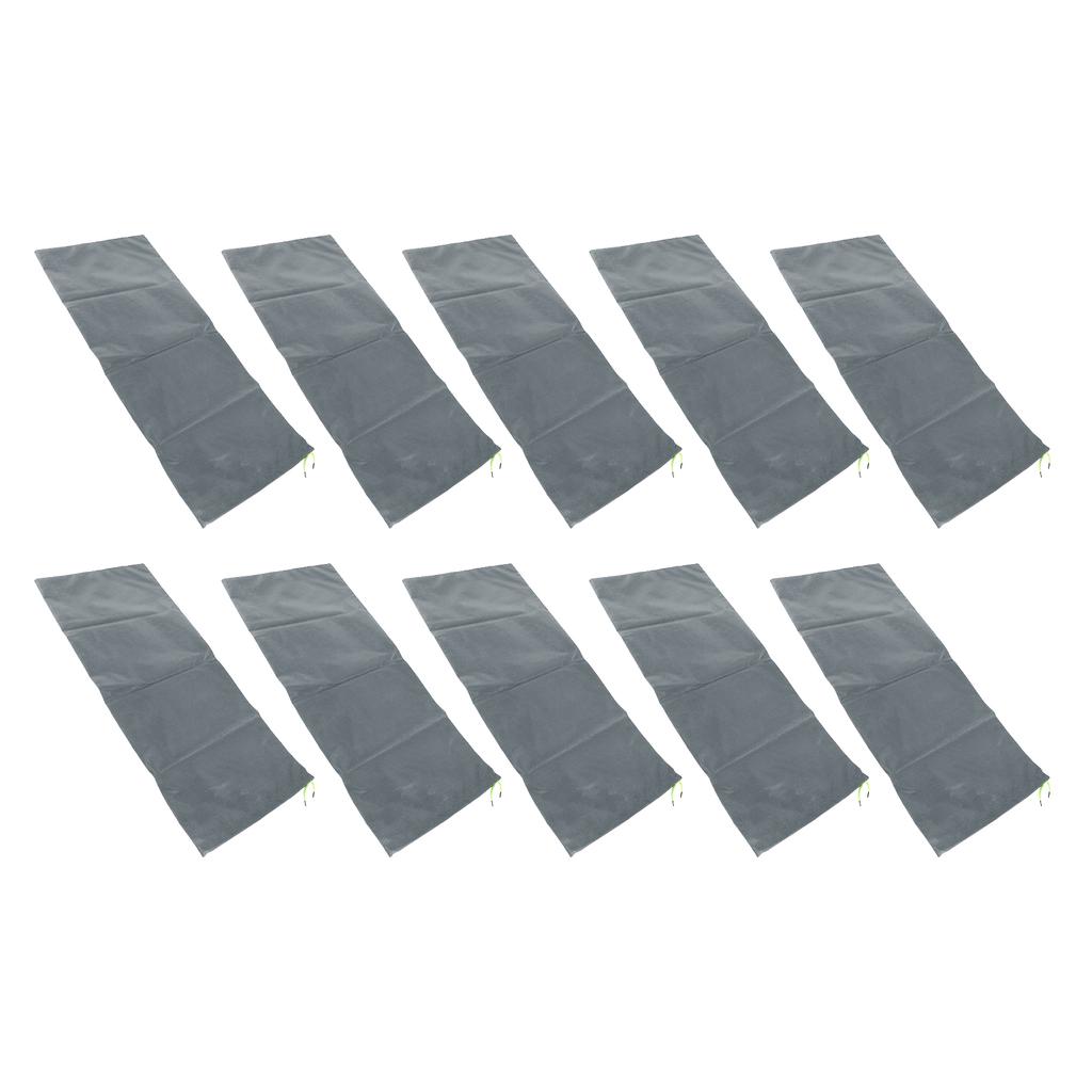10 Stück Sandsäcke für Hochwasser Professionelle Leere Regendichte Hochwasserschutz-Sandsäcke für Haustür Garage