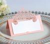 Lace Seat Card Laser Hollow Festival Handwritten Card Wedding Seat Card Name Card Table Number Stand  Wedding Decoration Table