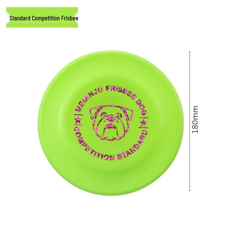 Meianju Bite-Resistant Dog Frisbee - Soft, Floating Training Disc for Pets