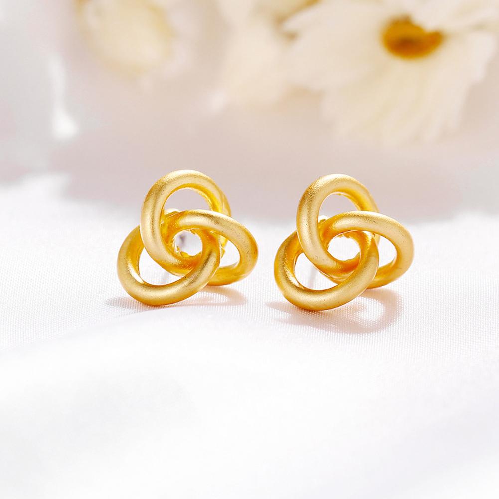 Women Exaggerated Punk Style Geometric Ear Stud Fashion Earrings