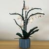 Building Blocks Orchid Flower Bouquet Set Artificial Plant Construction Toy for Home Decor & Gift Giving