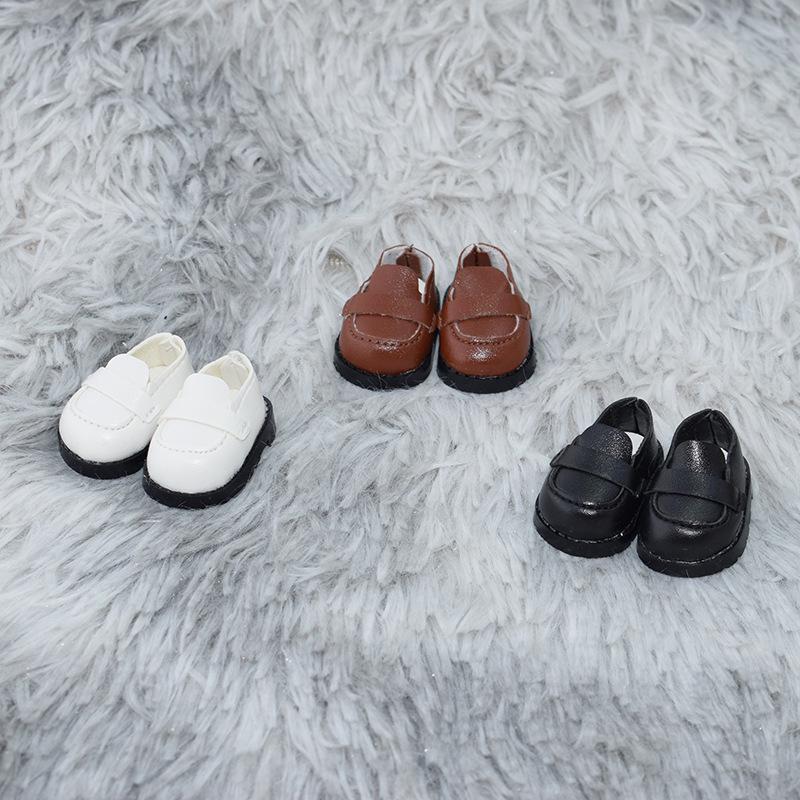 Βαμβακερή Κούκλα 10cm Μικρά Δερμάτινα Παπούτσια, Αξεσουάρ 8 Σημείων, Κούκλα με Αρθρώσεις 22cm για Ντύσιμο, Παπούτσια 3.8cm