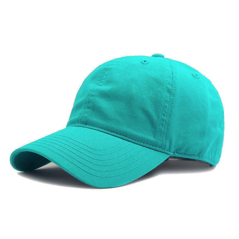 Outdoor baseball cap, adjustable, suitable for group advertising, can be embroidered with a logo, plain solid-color cap