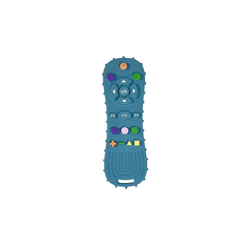 Baby TV Remote Control Teether Silicone Baby Anti-Eating Gloves Pacifier Bracelet Teething Stick Biting Toy Baby Care Accesorios