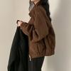 Retro Suede Jacket Women's Autumn and Winter Small High-end Short Jacket Top Trend