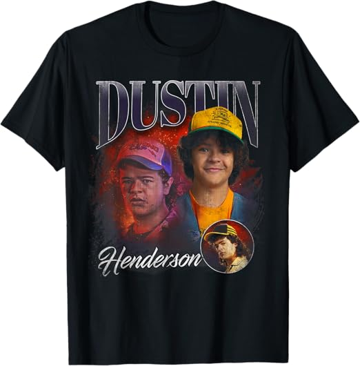 Stranger Things Dustin Homage T-Shirt 140