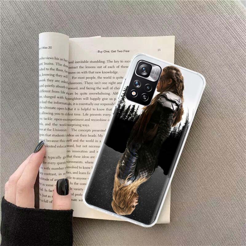 The 100 TV Show Heda Lexa Phone Case For Redmi Note 13 12 Pro Plus 14 15 Pro 5G 11 11T 11E 11S 10 Pro 10S 9 9S Cover Cell Clear
