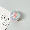 Wind Girl Heart Dream Bear Transparent Airbag Mobile Phone Holder Paste Desktop Watching Drama Support