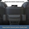 Car Seat Back Organizer & Trunk Storage Bag with Tissue Holder