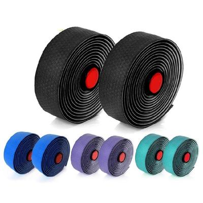 2Pcs Bicycles Handlebar Tape Cycling Handlebars Tape Wrap NonSlip Bikes Handlebars Tape AntiVibration Wrap Easy To Use
