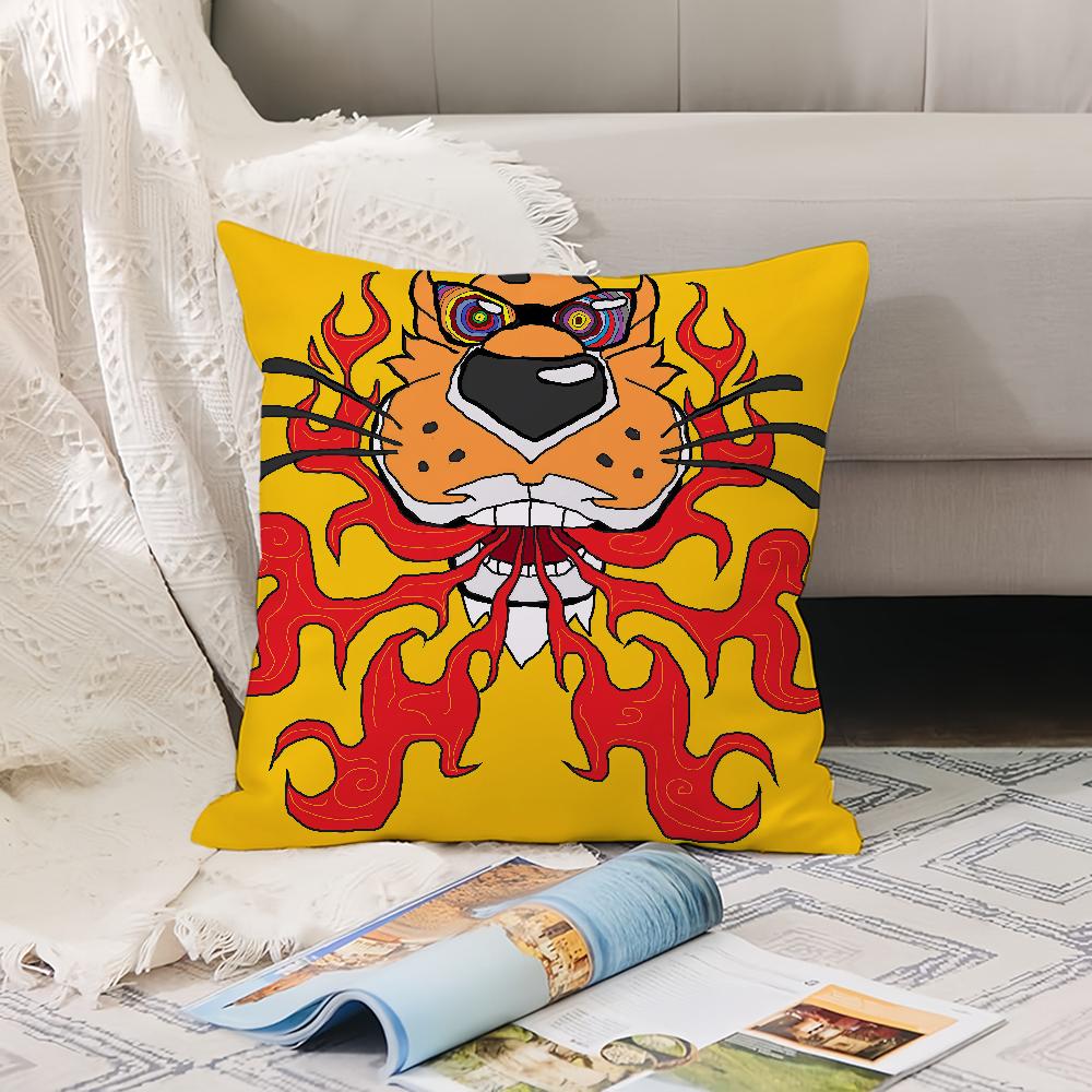 Fashion Food Print C-Cheetos Pillow Case Office Cushions Suitable For Sofa Car Bedroom Decorative Cushion Cover
