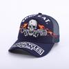Pentagram Skull Mesh American Locomotive Cap Truck Driver Hat Breathable Baseball Cap