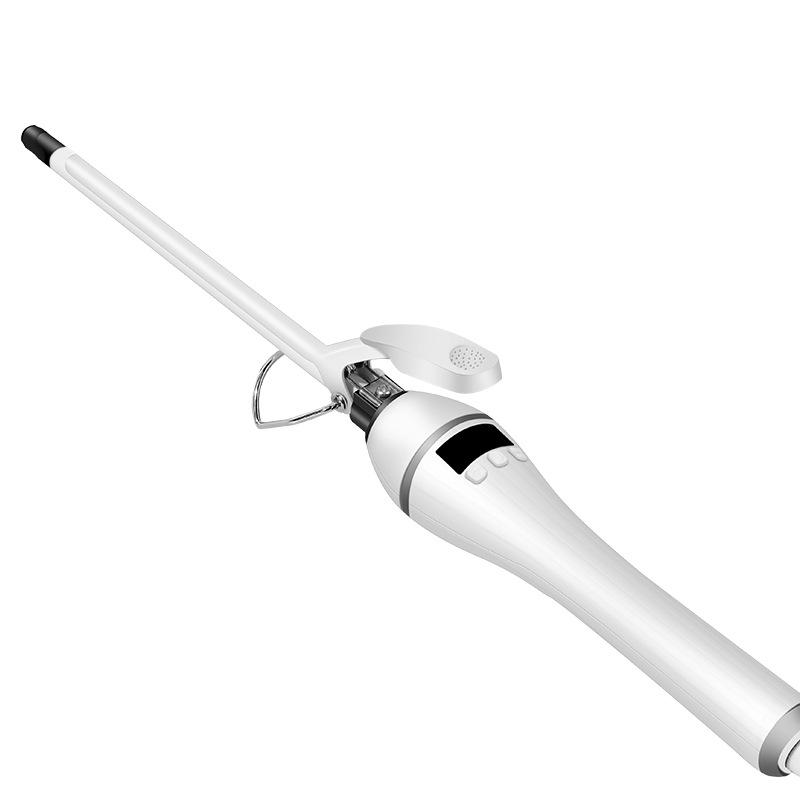 Unisex Mini 9mm Fluffy Wool Curling Iron for Short Hair