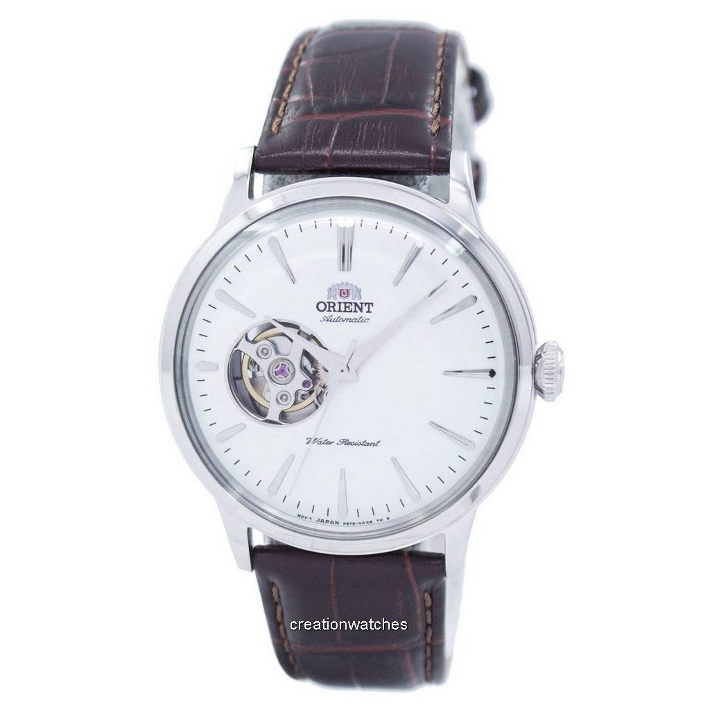 

Refurbished Orient Classic-Elegant Open Heart Automatic RA-AG0002S10B Men s Watch білий/срібний