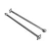 2 Pcs 107mm Steel Rear Driveshaft Dogbone For   1Celsius7 1Celsius8 RC Car Replacement Repaire Part