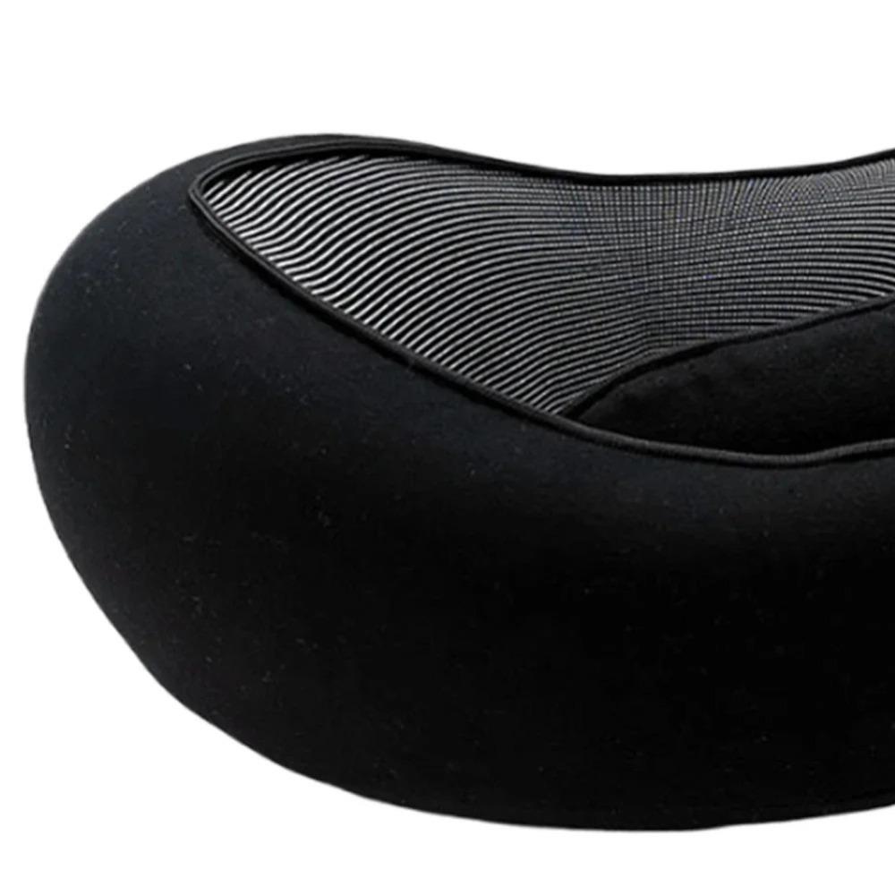 Soft Memory Foam Pillow Adjustable Camping Sleeping Cushion Portable Travel Neck Pillow