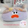 Kawaii Plush Pen Pouch Large Capacity Pencil Case Funny Stationery Storage Bags Cosmetic Pouch Packing Supplies Student Gifts