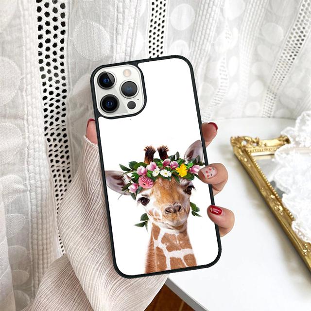 Raccoon Fox Animal Flower Phone Case For Samsung Galaxy S10 S22 S23 S24 Note 10 20 Lite S20 Plus S21 Ultra Back Cover