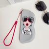 Multifunctional Silicone Eyeglasses Case Dustproof Small Items Bag Sunglasses Storage Clip  Male