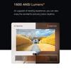 Formovie Fengmi R1 Laser Projector Ultra Short Throw Projector 1600 ANSI Lumens 5G-WIFI MEMC Bluetooth Home Theater For Home