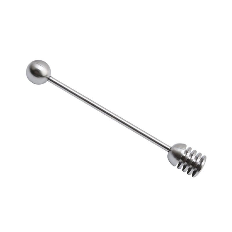 304 Stainless Steel Honey Spoon and Stirring Stick, Ice Crusher, Lemon Juicer