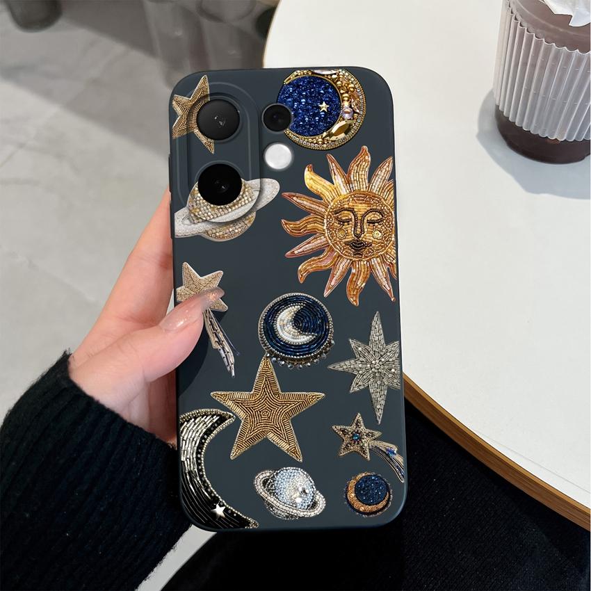 For Vivo V60 V50 V40 Lite V30 V20 SE V70 FE Phone Case Multicolor Hearts Full Protection Soft Smooth Liquid Silicone Housing For Vivo Shockproof Shell