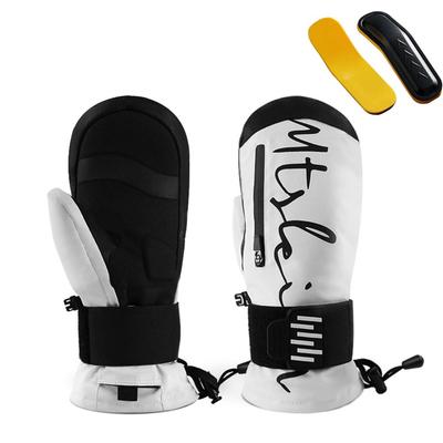 MORGEN SKY Snowboard Sport und Dickes Futter mit Handgelenk Innen und Warm für und Motorrad ST2309 Handschuhe, Handschuhe, Unisex, Damen Herren, Gepolstert,