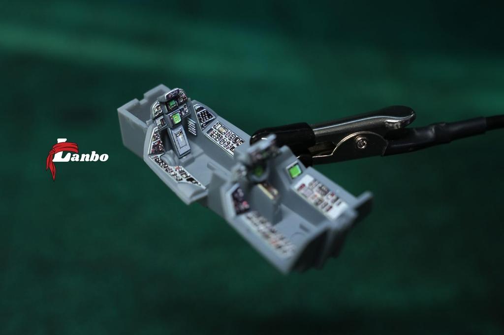 Lambo Models 1/72 F-14A Innenraum 3D-Abziehbild (für Hobby Boss) Plastikmodell Abziehbild LNB72110 (Flugzeug)