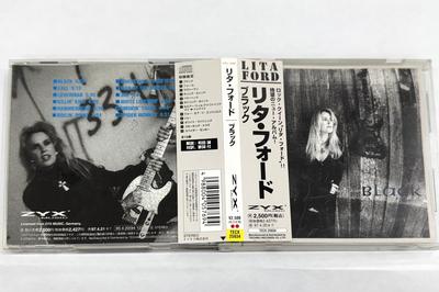 CD LITA FORD  Black TECX25934 ZYX MUSIC 1995 Japan Obi Rock Used