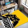 AEK Athens FC Pattern Rug, Indoor/Outdoor Mat, for Picnic, Gameroom, Bedroom, Office, Living Room, Home Decor Carpet, Birthday Gift