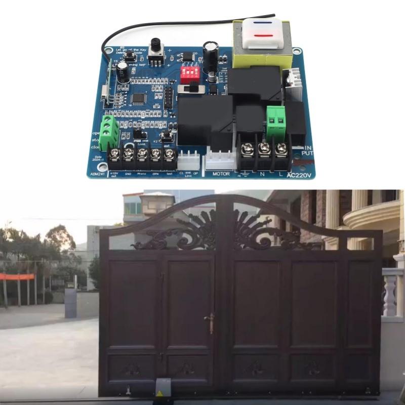 Circuit Board For Sliding Gate Openers Universal Sensitive Sliding Gate Motor Main Electronic Control Board For Replacement 220V