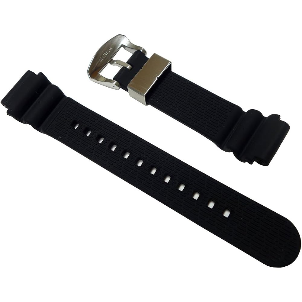[Seiko] SEIKO PROSPEX 20mm SBDC053 Genuine Silicone Rubber Strap Band (R02C011J0) - Also compatible with SBDC051 and SBDC055.