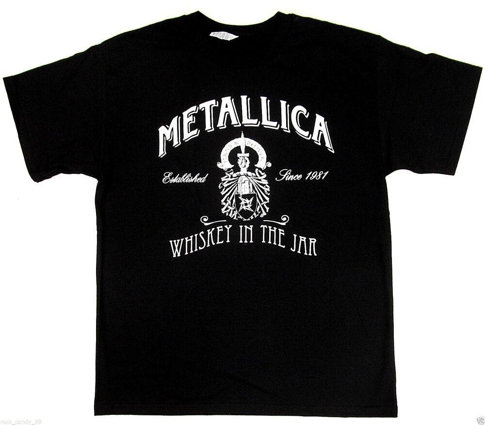 

Футболка унисекс Metallica Whiskey In The Jar Heavy Metal