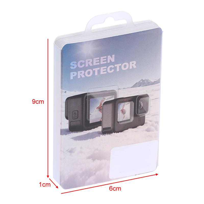 New 9H Hardness Glass For Osmo Action 6, Screen & Lens Protector Clear Ultra-HD Tempered Glass Anti-scratch Film Accessories