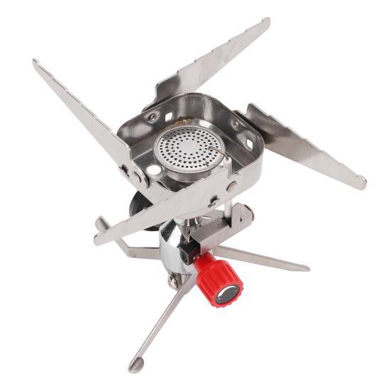 Folding Pocket Stove Camping Emergency Gas Stove Ultralight for Outdoor Picnic Hiking Activities