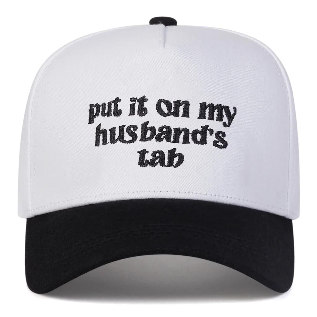 Baseball Stitching Embroidered Tab Husband'S My On It Put Neutral Gender Women Men For Caps Spring Autumn Outdoor Adjustable Casual Hats Dad Hat