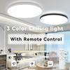 Plafoniera LED Dimmerabile con Telecomando Lampada da Soffitto Rotonda Ultra Sottile a Incasso per Soggiorno Camera da Letto AC85-265V