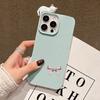 Cute 3D Bow Cat Lychee Pattern Phone Case For iPhone 17 16 15 14 13 12 11 Pro Max X XS XR Air 16 Plus 13 Silicone Soft TPU Cover