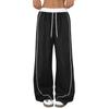 Women's Waterproof Quick Drying Paratrooper Pants, Wide Leg Pants, Solid Color Casual Sports Pants