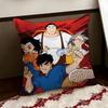 JJackie Chan AAdventures Cushion Cover Reversible Soft Durable Pillow Cover Home  Car MultiScene Use for Daily Comfort