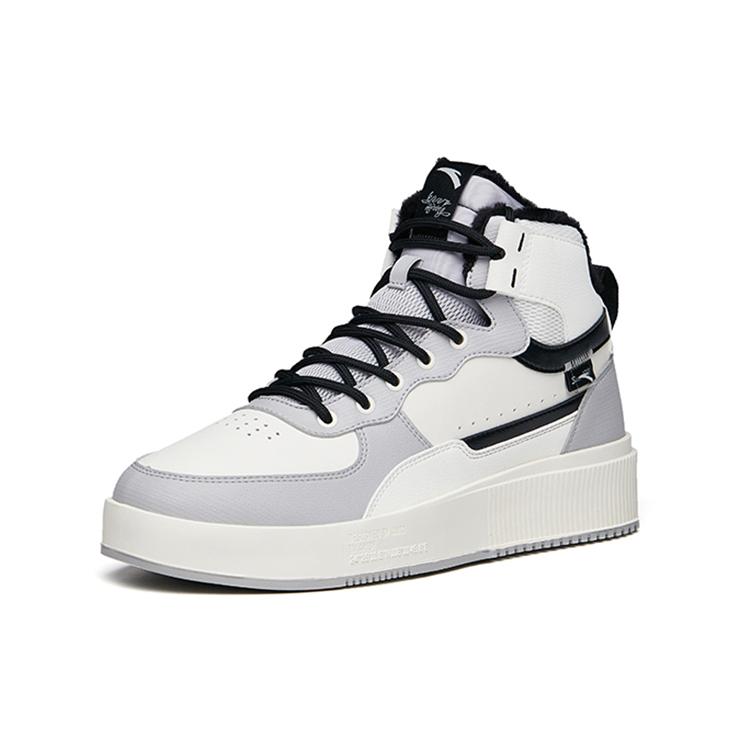 Anta Padded Abrasion Resistant Slip Resistant Abrasion Resistant Slip Resistant High top Skateboard Shoes Men's 912148911-3