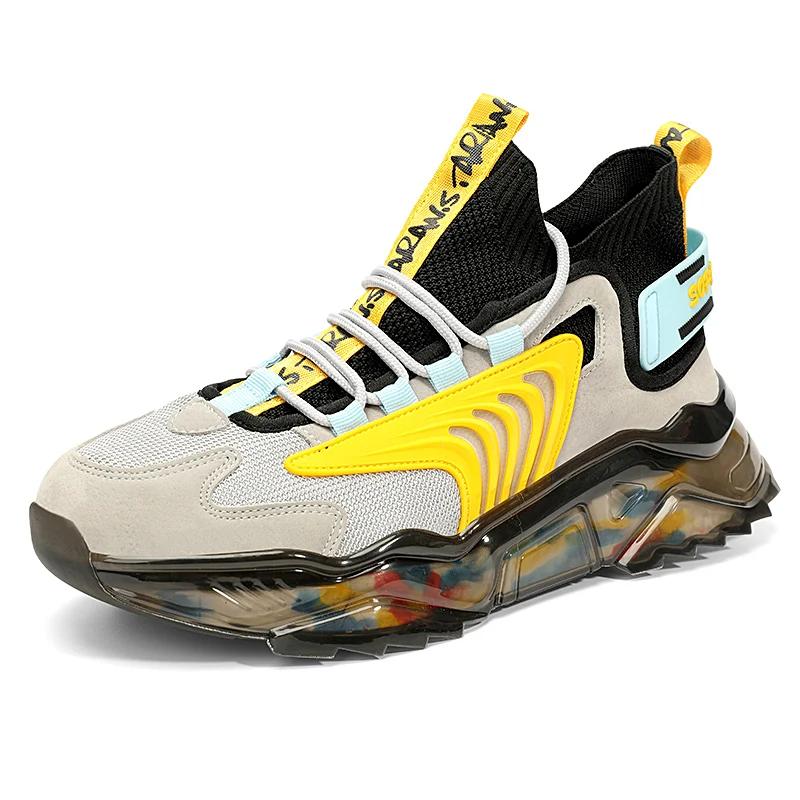 

MAEDEF Мужская спортивная обувь Кроссовки для мужчин Нескользящая Дышащая Обувь для зала Модные Кроссовки Легкая Обувь для ходьбы Мужская 46 серый