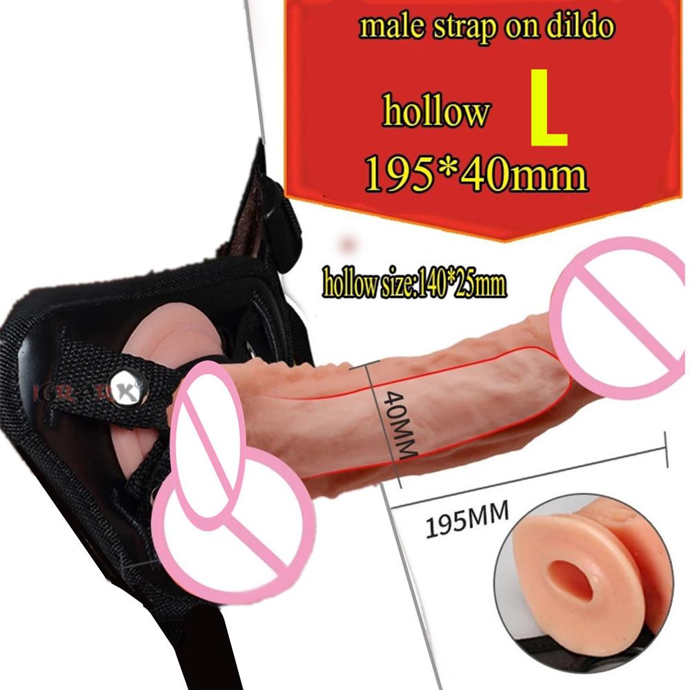 Wearable Strapon Dildo Panties G Spot Stimulator Adult Games Strap On Penis Pants Erotic Anal Sex Toys for Women Men Lesbian Gay