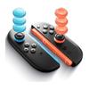 Analog Stick Cover Compatible with Switch Joy Con, 6 Pieces Compatible with Switch Joystick Cover Control Cap Joycon Stick Cover Ergonomic Design