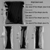 Transparent Plastic Protective Net Sleeves for Makeup Brushes - Available In Packs of 4, 5, 10, or 50