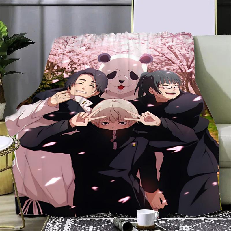 Hot Japan Anime K-KaisenS Printed Blanket Picnic Blankets Blanket Soft Comfortable J-JujutsuS Blanket Home Travel Birthday Gift