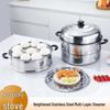 Thickened Stainless Steel Steamer Pot